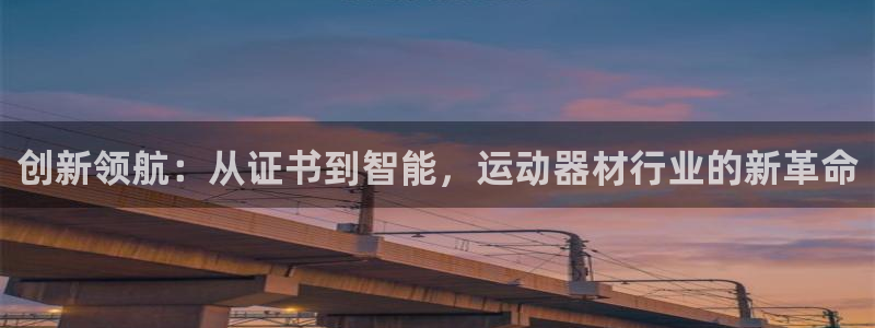 征途国际新能源：创新领航：从证书到智能，运动器材行业