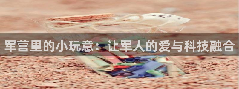 征途国际平台注册流程图：军营里的小玩意：让军人的爱与科技融合