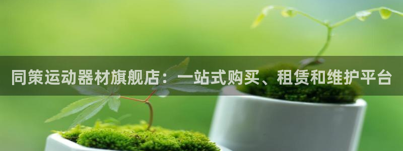 征途国际招商：同策运动器材旗舰店：一站式购买、租赁和